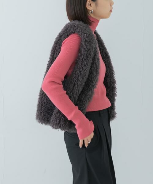 URBAN RESEARCH / アーバンリサーチ ニット・セーター | 『一部WEB限定カラー』『UR TECH』ハイネックリブニット | 詳細6