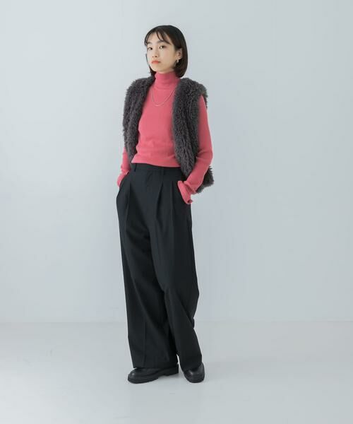 URBAN RESEARCH / アーバンリサーチ ニット・セーター | 『一部WEB限定カラー』『UR TECH』ハイネックリブニット | 詳細7