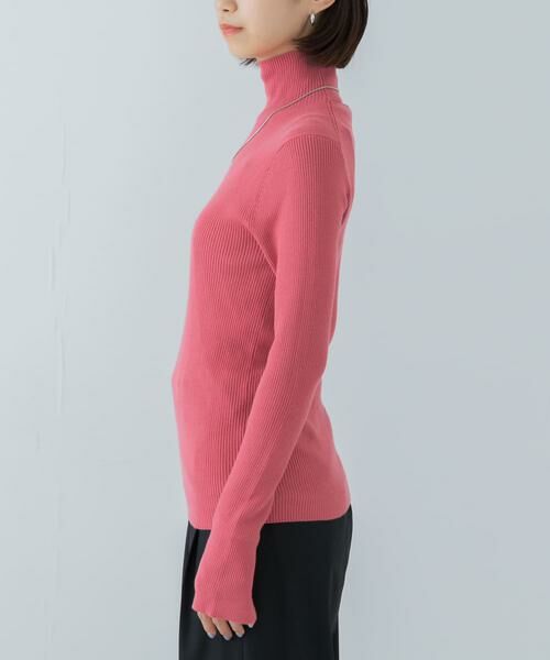URBAN RESEARCH / アーバンリサーチ ニット・セーター | 『一部WEB限定カラー』『UR TECH』ハイネックリブニット | 詳細9