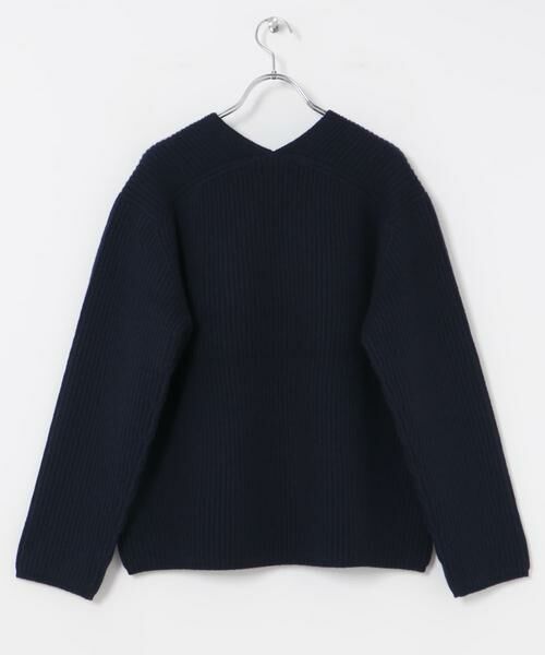 URBAN RESEARCH / アーバンリサーチ ニット・セーター | HAMILTON WOOL 畦Vネックニット | 詳細11