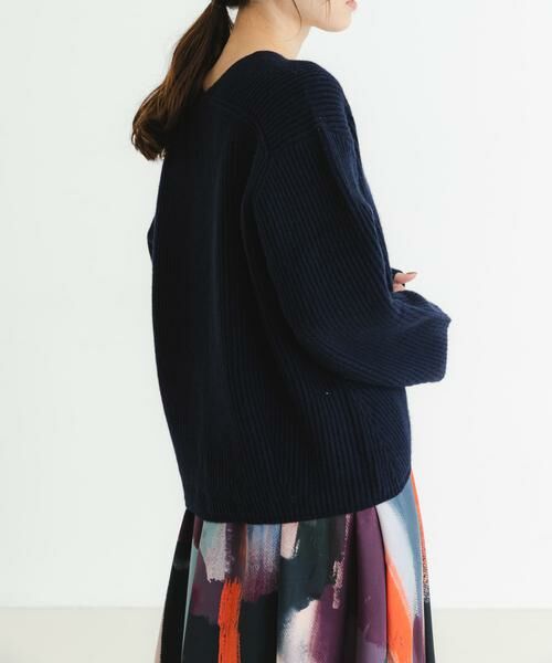 URBAN RESEARCH / アーバンリサーチ ニット・セーター | HAMILTON WOOL 畦Vネックニット | 詳細3