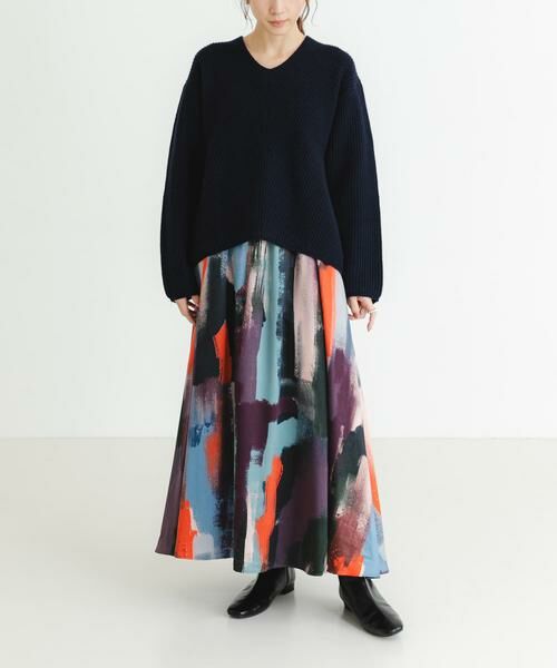 URBAN RESEARCH / アーバンリサーチ ニット・セーター | HAMILTON WOOL 畦Vネックニット | 詳細6