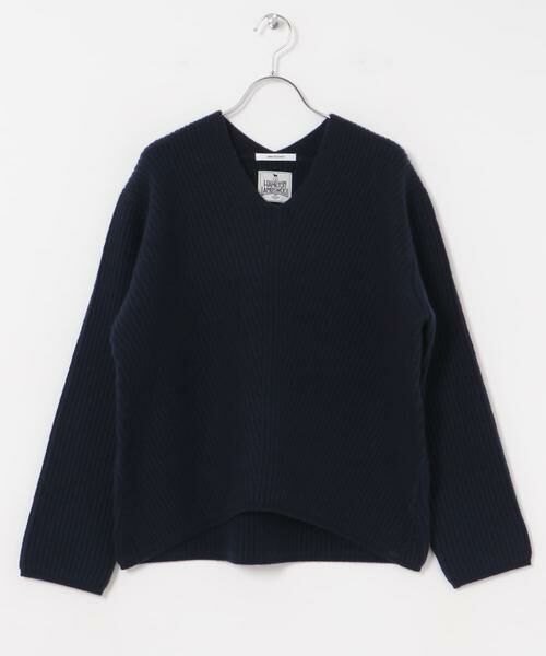 URBAN RESEARCH / アーバンリサーチ ニット・セーター | HAMILTON WOOL 畦Vネックニット | 詳細8