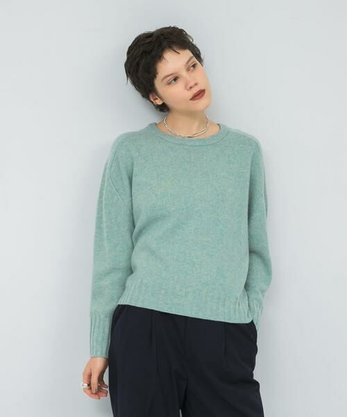 URBAN RESEARCH / アーバンリサーチ ニット・セーター | HAMILTON WOOL クルーネックニット | 詳細4