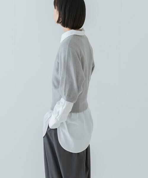 URBAN RESEARCH / アーバンリサーチ ニット・セーター | ウールハーフスリーブドルマンニット | 詳細14