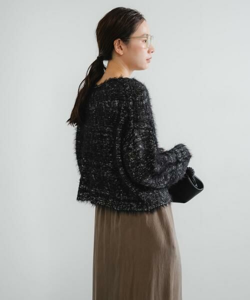 URBAN RESEARCH / アーバンリサーチ ニット・セーター | ラメミックスシャギーニット | 詳細4