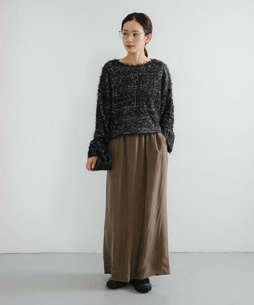 URBAN RESEARCH / アーバンリサーチ ニット・セーター | ラメミックスシャギーニット | 詳細5