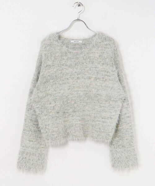 URBAN RESEARCH / アーバンリサーチ ニット・セーター | ラメミックスシャギーニット | 詳細10