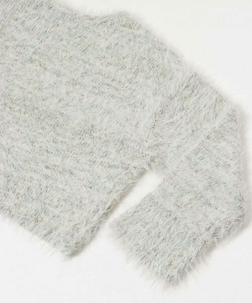 URBAN RESEARCH / アーバンリサーチ ニット・セーター | ラメミックスシャギーニット | 詳細11