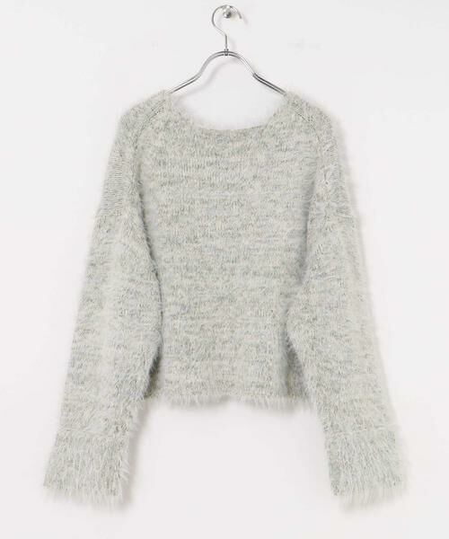 URBAN RESEARCH / アーバンリサーチ ニット・セーター | ラメミックスシャギーニット | 詳細12
