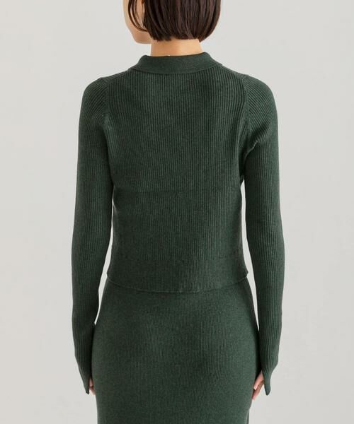 URBAN RESEARCH / アーバンリサーチ カーディガン・ボレロ | シャツカラーリブニットカーディガン | 詳細10