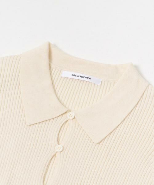 URBAN RESEARCH / アーバンリサーチ カーディガン・ボレロ | シャツカラーリブニットカーディガン | 詳細24