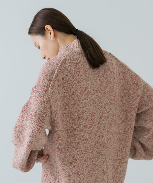 URBAN RESEARCH / アーバンリサーチ ニット・セーター | カラーメランジエアリーハイネックニット | 詳細10