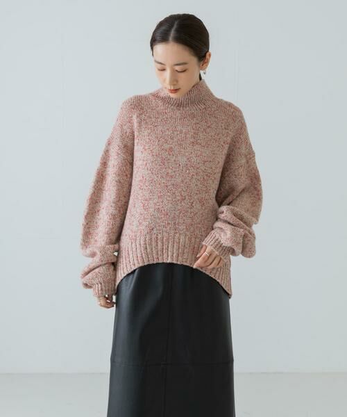 URBAN RESEARCH / アーバンリサーチ ニット・セーター | カラーメランジエアリーハイネックニット | 詳細13