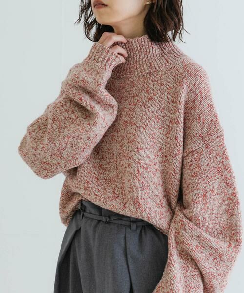 URBAN RESEARCH / アーバンリサーチ ニット・セーター | カラーメランジエアリーハイネックニット | 詳細2