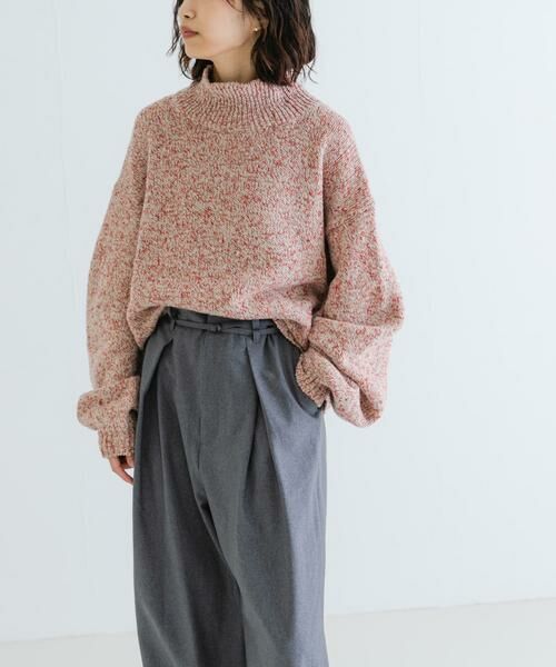 URBAN RESEARCH / アーバンリサーチ ニット・セーター | カラーメランジエアリーハイネックニット | 詳細3
