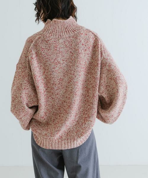 URBAN RESEARCH / アーバンリサーチ ニット・セーター | カラーメランジエアリーハイネックニット | 詳細4