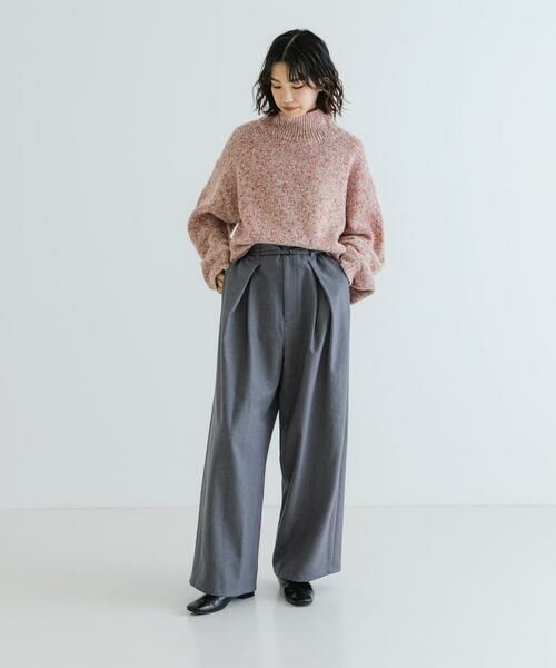 URBAN RESEARCH / アーバンリサーチ ニット・セーター | カラーメランジエアリーハイネックニット | 詳細9