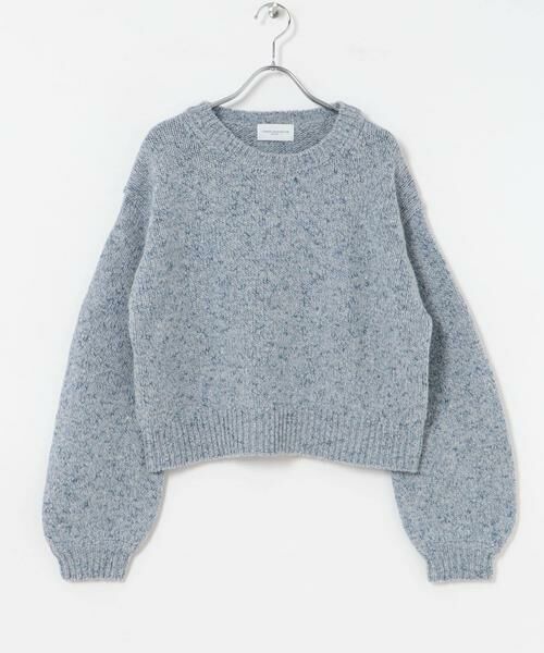 URBAN RESEARCH / アーバンリサーチ ニット・セーター | 『WEB限定』カラーメランジエアリークルーネックニット | 詳細8