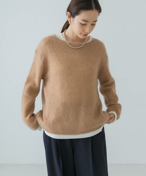 URBAN RESEARCH / アーバンリサーチ ニット・セーター | ヘアリールーズニット | 詳細5