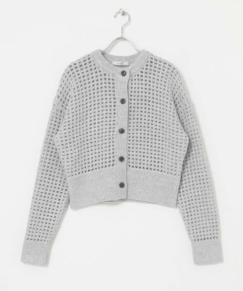 URBAN RESEARCH / アーバンリサーチ カーディガン・ボレロ | スパンコールメッシュニットカーディガン | 詳細20