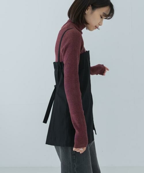 URBAN RESEARCH / アーバンリサーチ キャミソール・チューブトップ | 2wayジップビスチェ | 詳細3