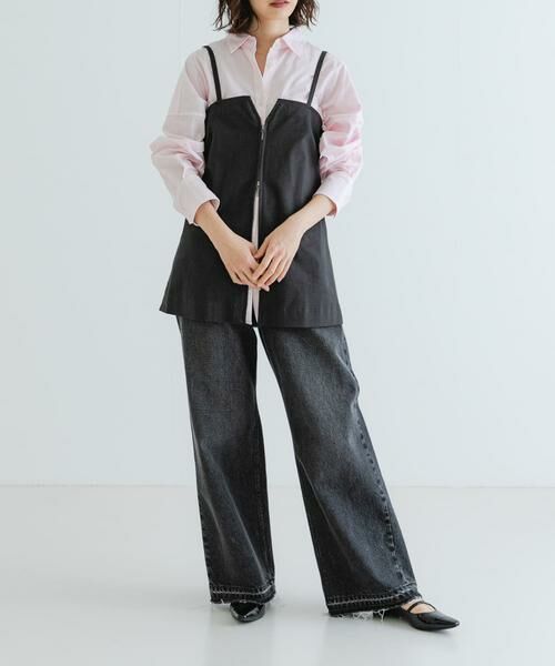 URBAN RESEARCH / アーバンリサーチ キャミソール・チューブトップ | 2wayジップビスチェ | 詳細18