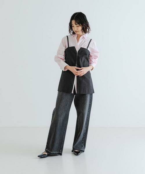 URBAN RESEARCH / アーバンリサーチ キャミソール・チューブトップ | 2wayジップビスチェ | 詳細19