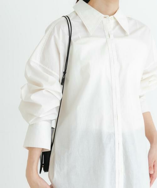 URBAN RESEARCH / アーバンリサーチ シャツ・ブラウス | ポインテッドカラーコットンシャツ | 詳細14