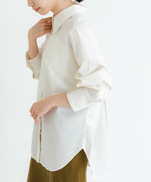 URBAN RESEARCH / アーバンリサーチ シャツ・ブラウス | ポインテッドカラーコットンシャツ | 詳細16