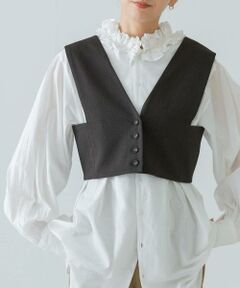 URBAN RESEARCH / アーバンリサーチ ベスト | Vネックショート丈ベスト