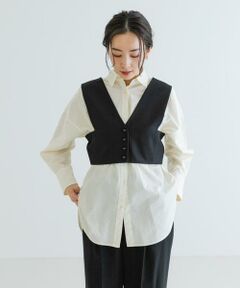 URBAN RESEARCH / アーバンリサーチ ベスト | Vネックショート丈ベスト