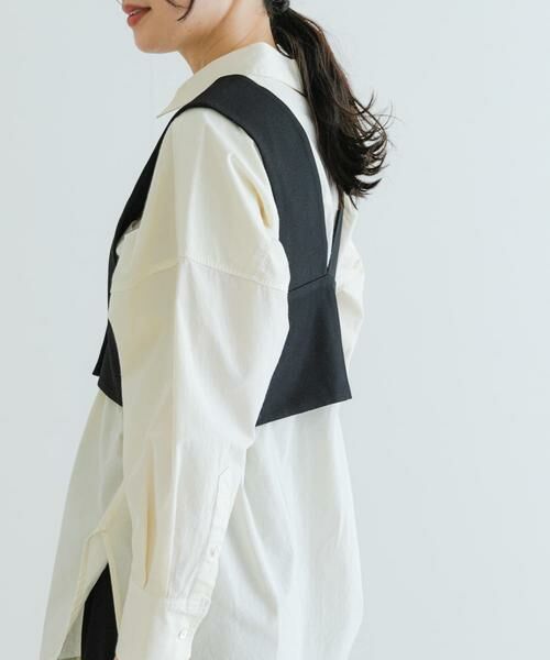 URBAN RESEARCH / アーバンリサーチ ベスト | Vネックショート丈ベスト | 詳細16