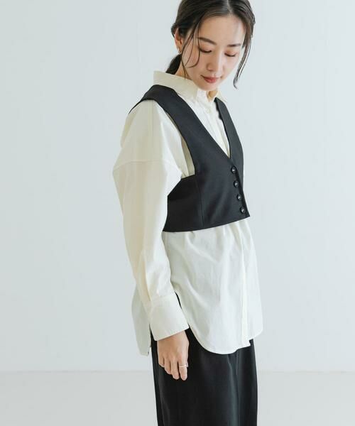 URBAN RESEARCH / アーバンリサーチ ベスト | Vネックショート丈ベスト | 詳細18