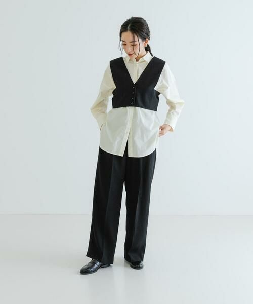 URBAN RESEARCH / アーバンリサーチ ベスト | Vネックショート丈ベスト | 詳細19