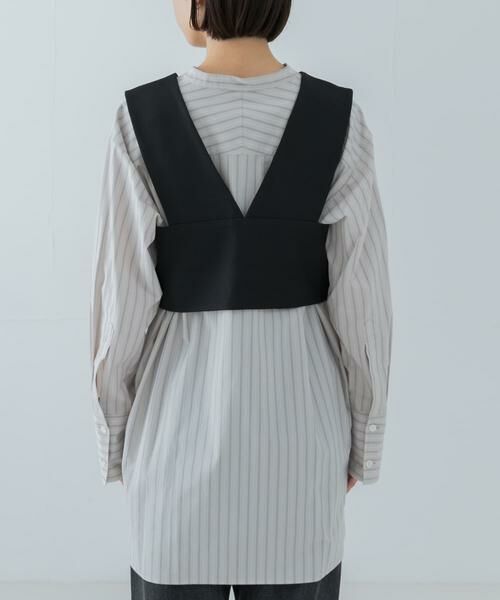 URBAN RESEARCH / アーバンリサーチ ベスト | Vネックショート丈ベスト | 詳細22