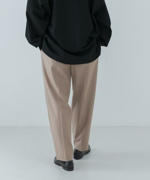 URBAN RESEARCH / アーバンリサーチ その他パンツ | ウォッシャブルウールテーパードパンツ | 詳細1