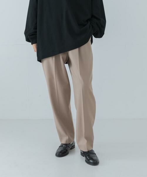 URBAN RESEARCH / アーバンリサーチ その他パンツ | ウォッシャブルウールテーパードパンツ | 詳細2