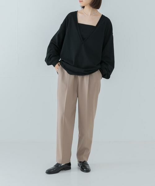 URBAN RESEARCH / アーバンリサーチ その他パンツ | ウォッシャブルウールテーパードパンツ | 詳細4