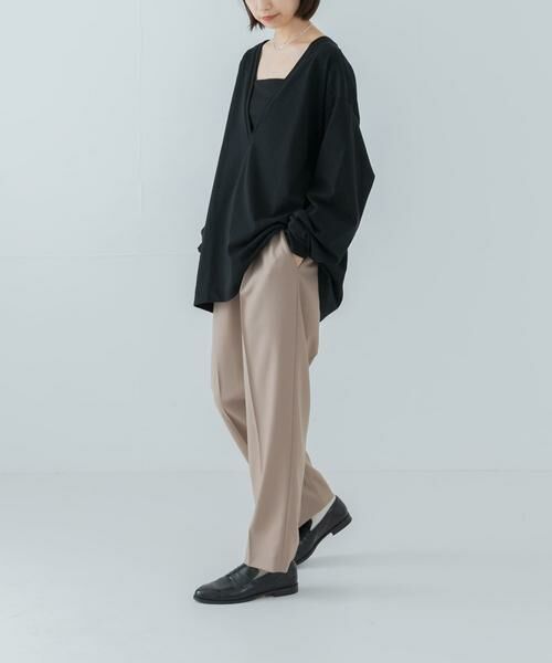 URBAN RESEARCH / アーバンリサーチ その他パンツ | ウォッシャブルウールテーパードパンツ | 詳細5