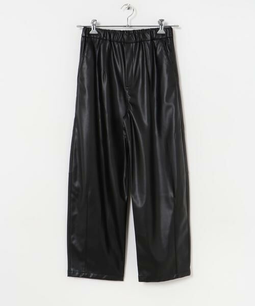 URBAN RESEARCH / アーバンリサーチ その他パンツ | レザーライクコクーンパンツ | 詳細8