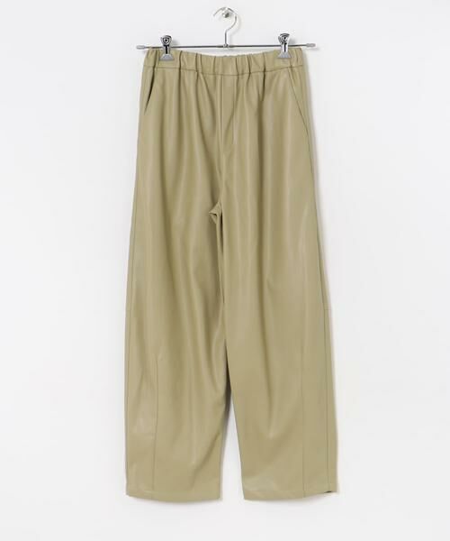 URBAN RESEARCH / アーバンリサーチ その他パンツ | レザーライクコクーンパンツ | 詳細20