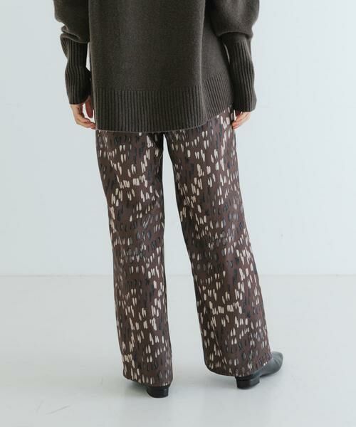 URBAN RESEARCH / アーバンリサーチ その他パンツ | ブラッシュプリントジョーゼットパンツ | 詳細3
