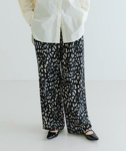 URBAN RESEARCH / アーバンリサーチ その他パンツ | ブラッシュプリントジョーゼットパンツ | 詳細15