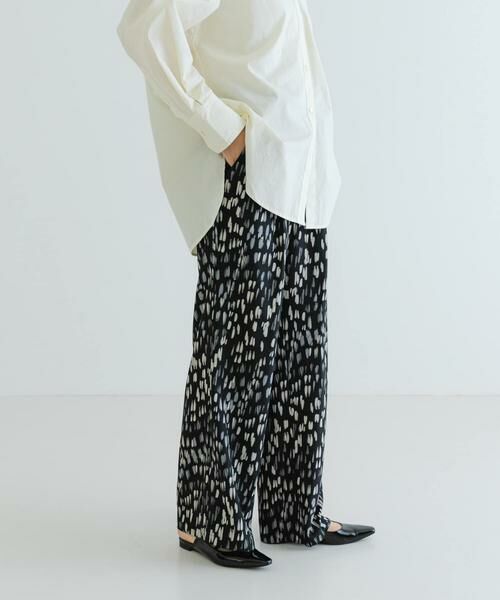 URBAN RESEARCH / アーバンリサーチ その他パンツ | ブラッシュプリントジョーゼットパンツ | 詳細16