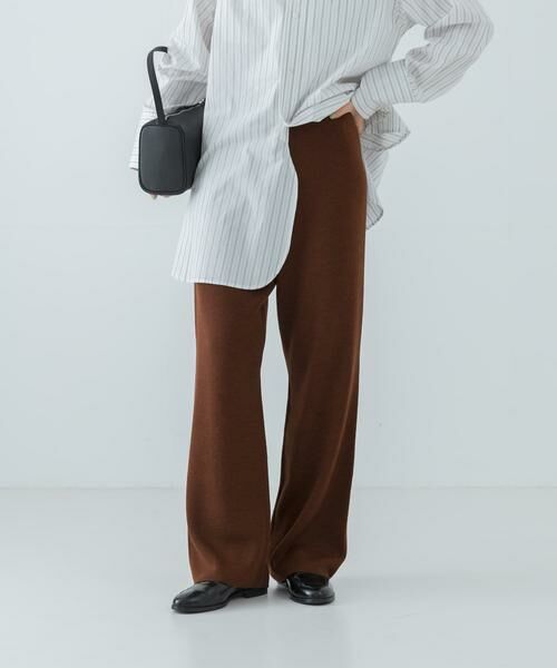 URBAN RESEARCH / アーバンリサーチ その他パンツ | ウールスームスニットパンツ | 詳細14