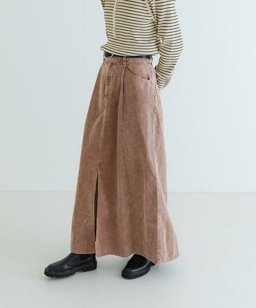 URBAN RESEARCH / アーバンリサーチ スカート | ガーメントダイコーデュロイスカート | 詳細3