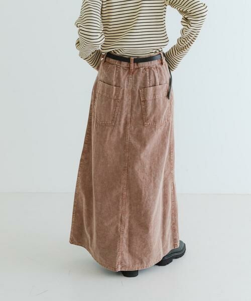 URBAN RESEARCH / アーバンリサーチ スカート | ガーメントダイコーデュロイスカート | 詳細4