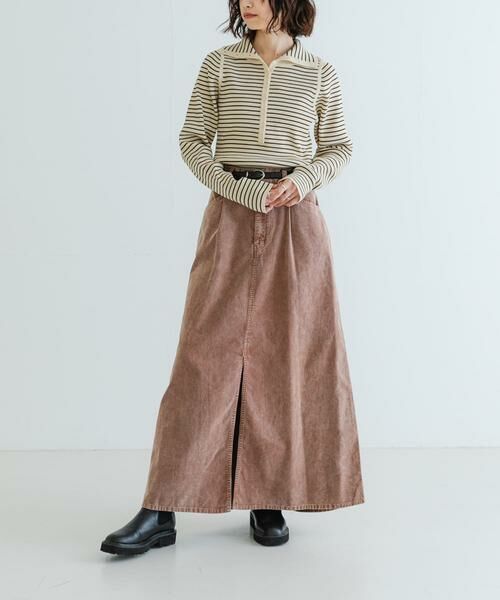 URBAN RESEARCH / アーバンリサーチ スカート | ガーメントダイコーデュロイスカート | 詳細5