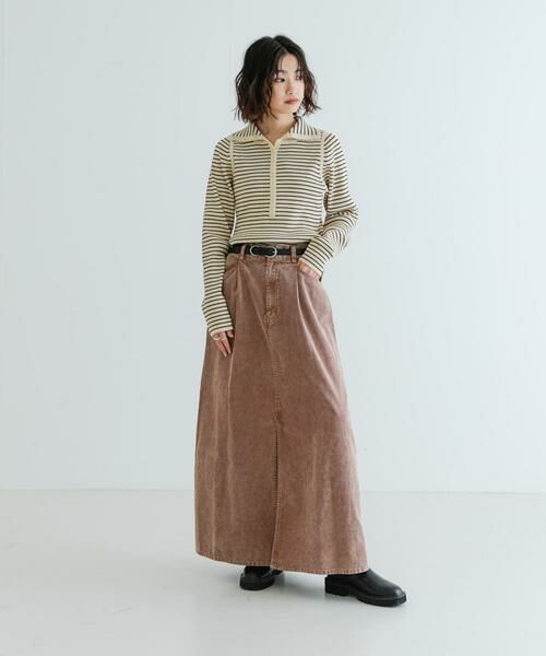URBAN RESEARCH / アーバンリサーチ スカート | ガーメントダイコーデュロイスカート | 詳細6